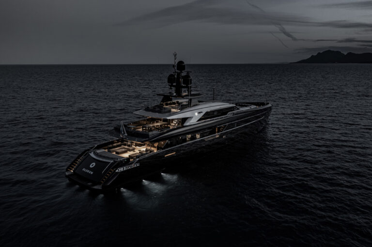 Aft View By Night