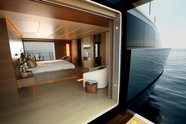 MY ONYX - Master Cabin from folding balcony