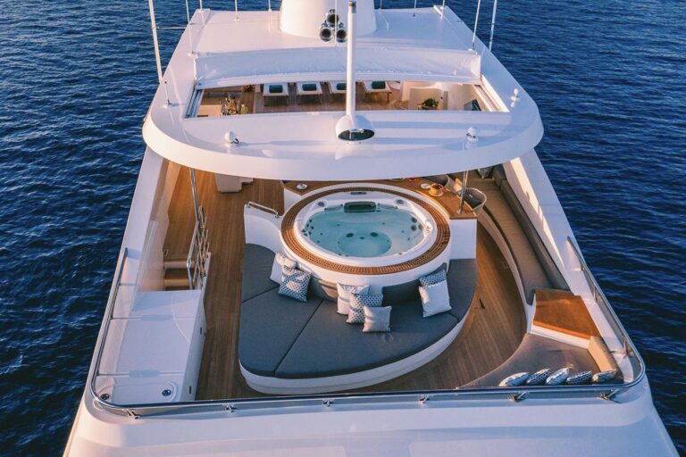 Jacuzzi On Sun Deck