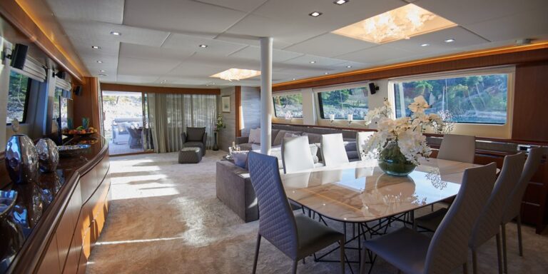 Saloon And Dining Area