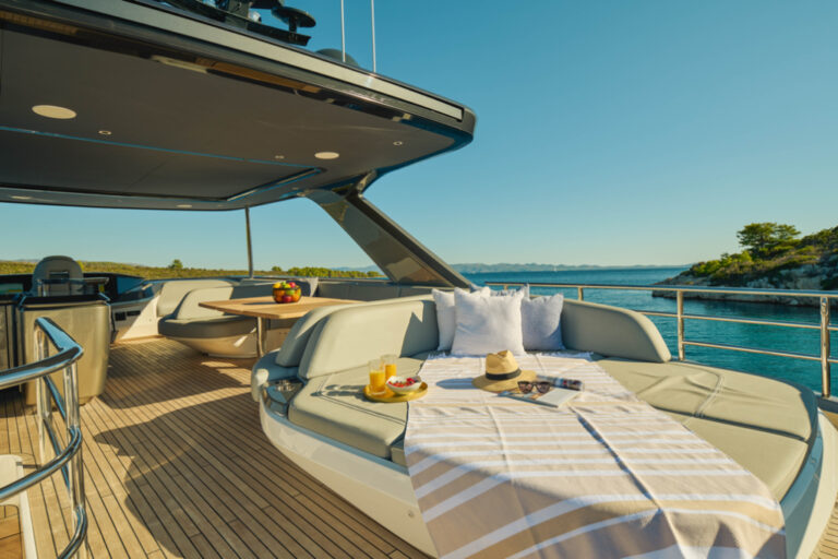 Flybridge Sunbathing
