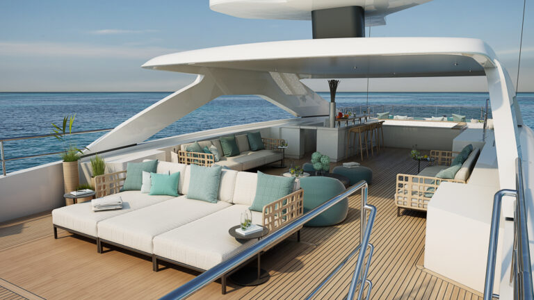 Sun Deck Sunbathing Area
