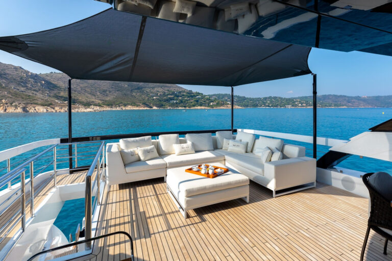 Seating Area On Flybridge