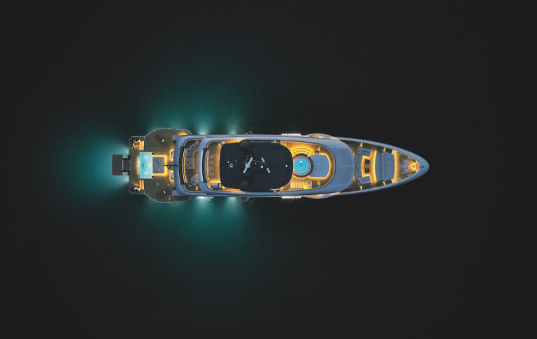 Aerial View At Night
