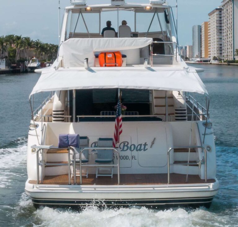 Aft View Running