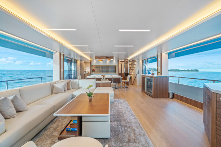 Main Saloon With Great Views