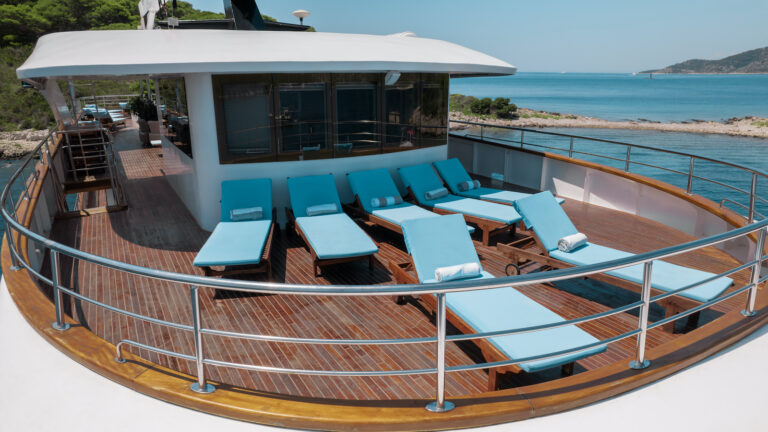 Bow Sunbathing Area