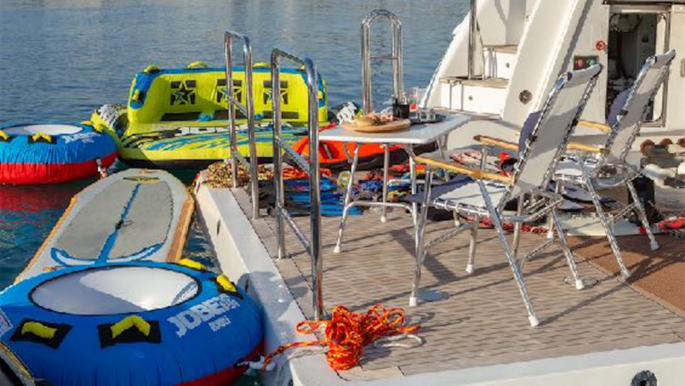 Swim Platform And Toys