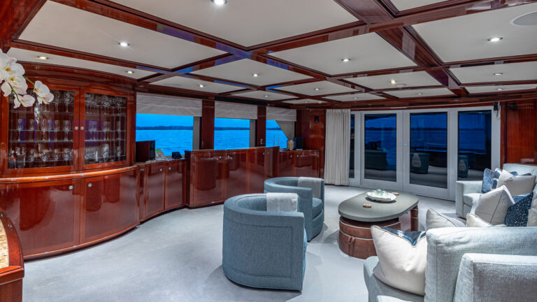 Main Salon Looking Aft
