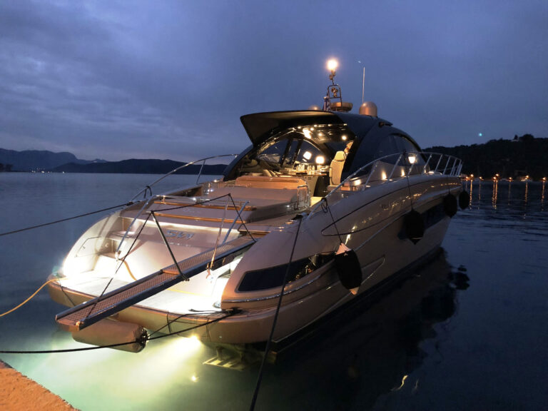 Aft View By Night