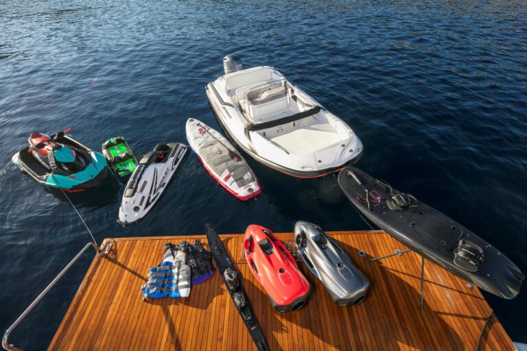Swim Platform And Water Toys