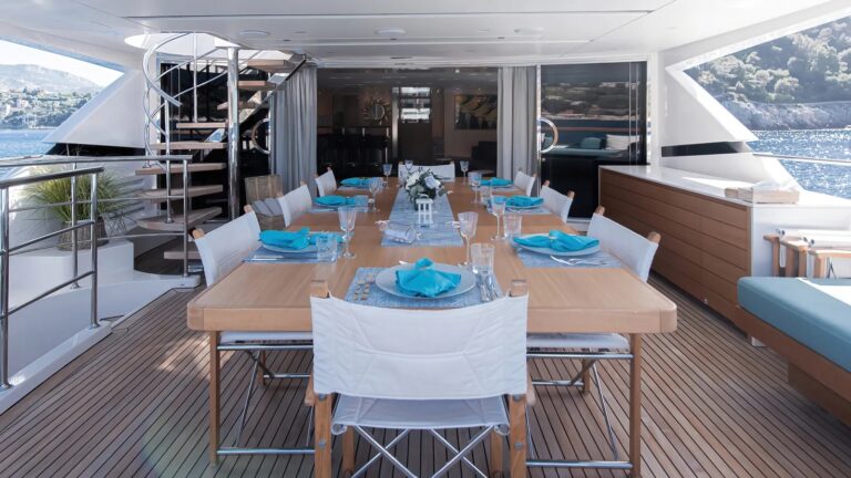 Aft Deck Dining
