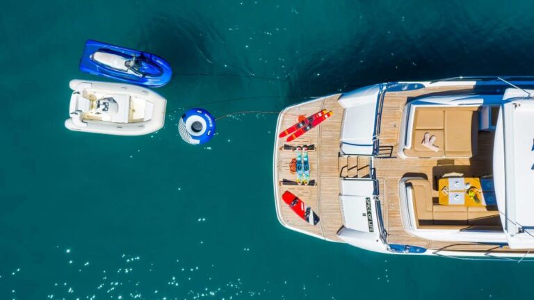 Aft Deck With Water Toys