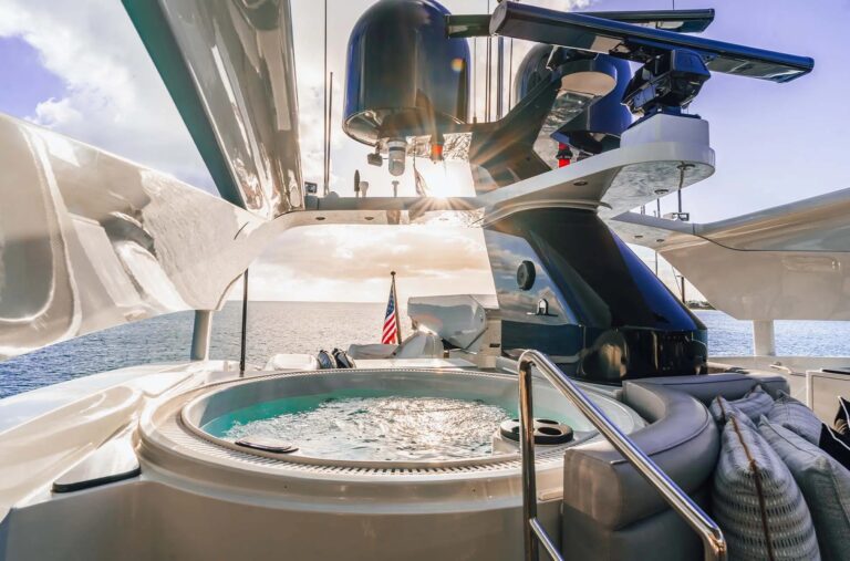 Jacuzzi On Sun Deck