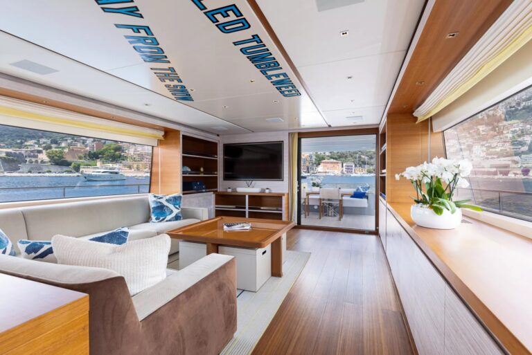 Main Salon View Aft