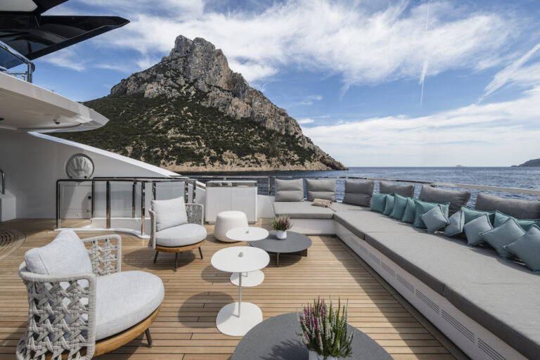 Aft Deck Seating Area