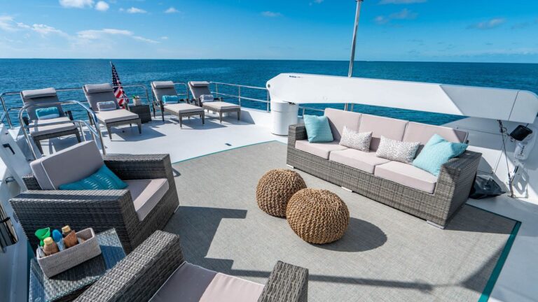 Flybridge Seating Area