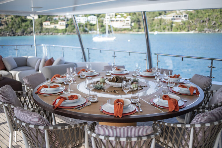 Alfresco Dining Set Up