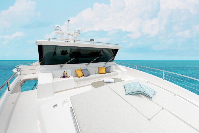 Bow Sunbathing Area