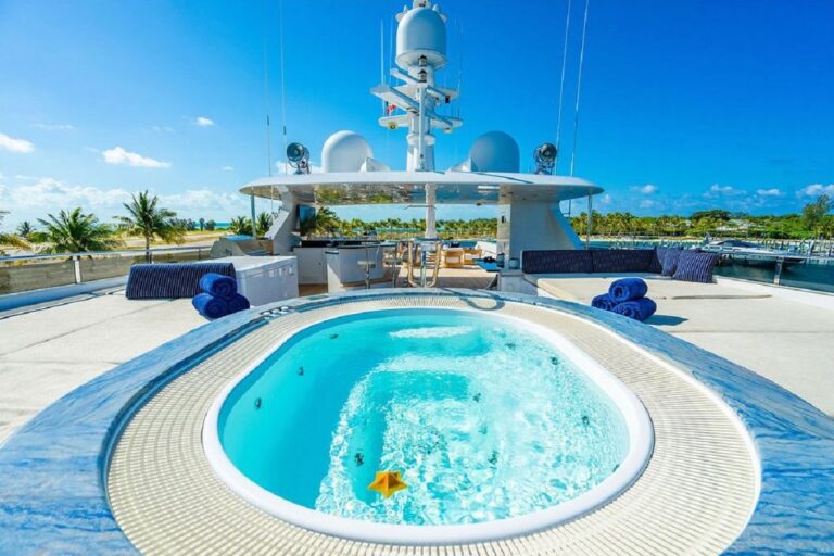 Jacuzzi On Sun Deck