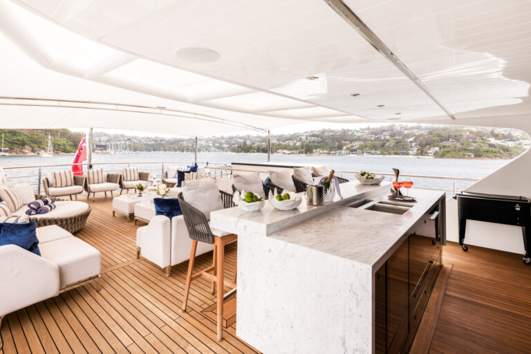Aft Deck Lounging