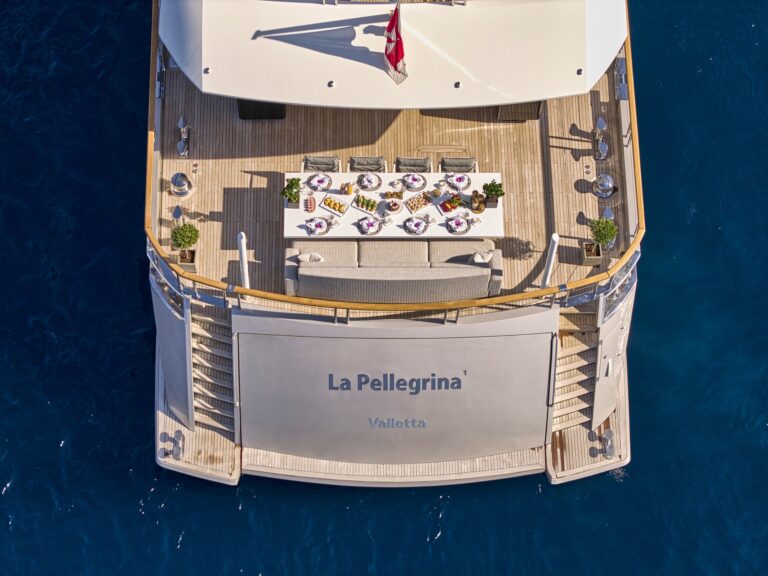 Aerial View Of Main Deck Dining