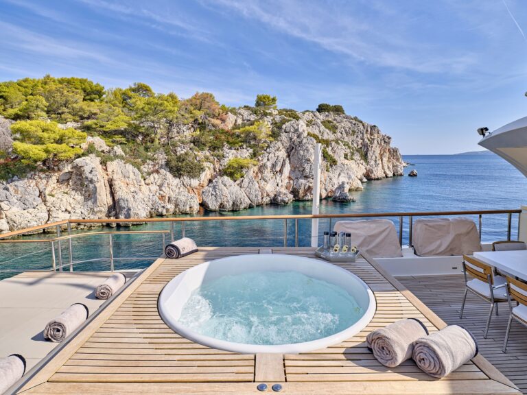 Jacuzzi On Sun Deck