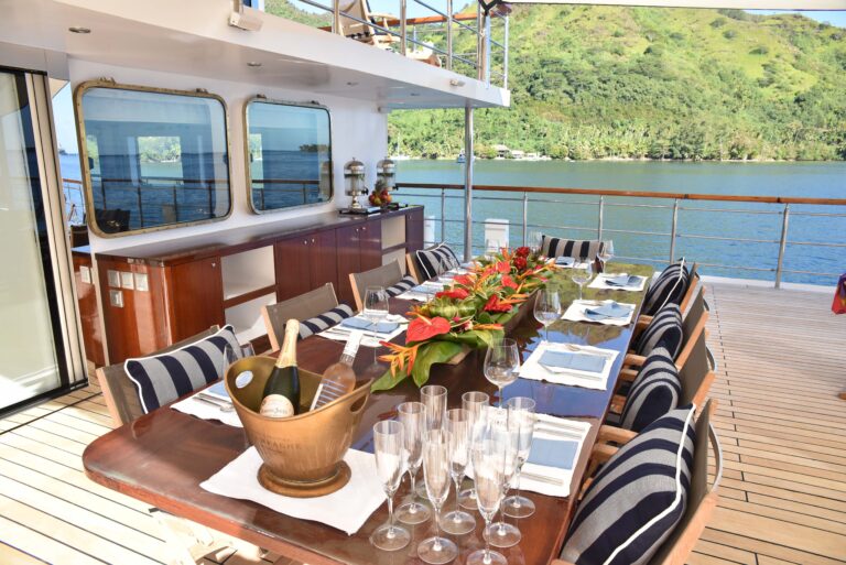 Aft Deck Alfresco Dining