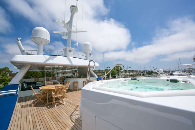 Jacuzzi On Sun Deck