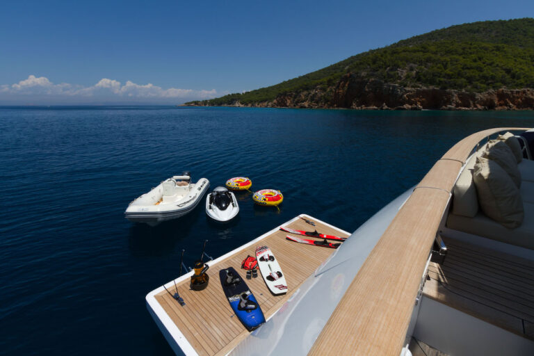 Swim Platform With Toys