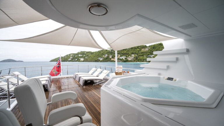 Jacuzzi On Sun Deck