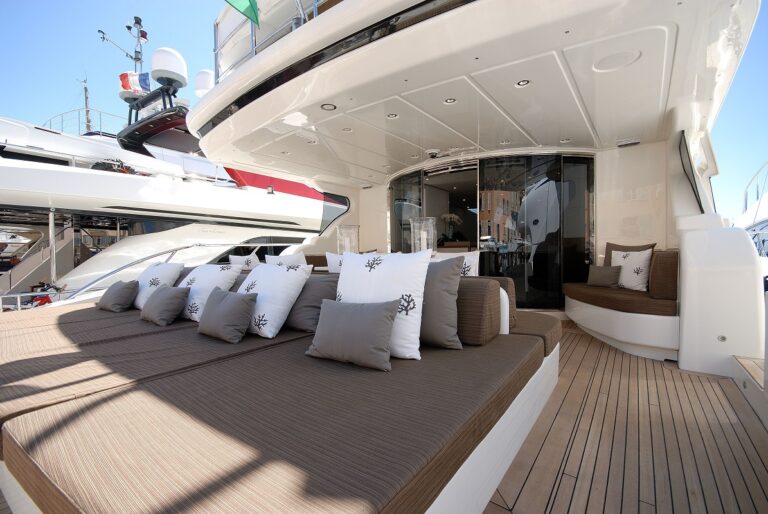 Sunpads On Aft Deck