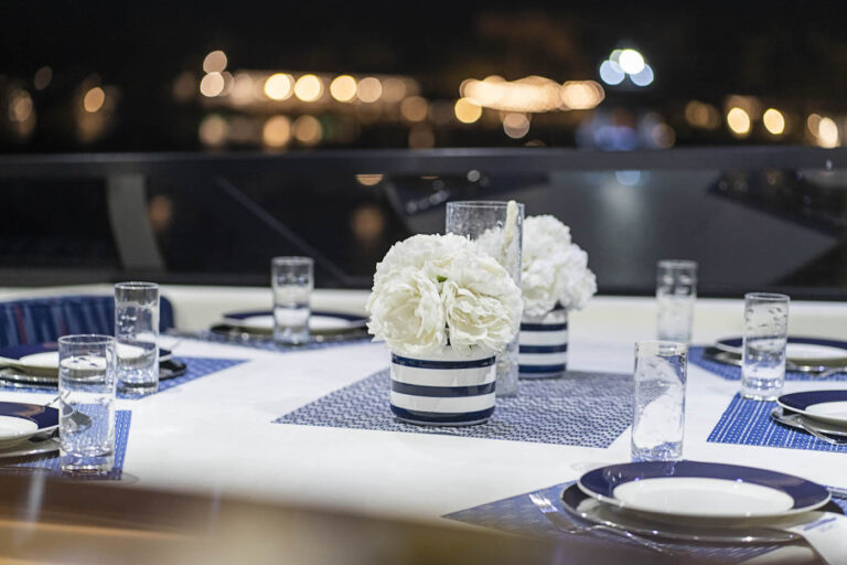 Alfresco Dining Set Up