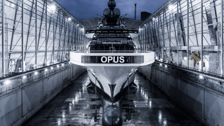 Magnificient 142m Yacht Built At Lurssen In German