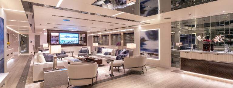 Main Deck Saloon With Elegant Decor