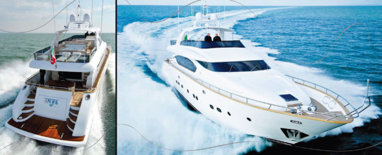 Maiora 27 superyacht - same series as the motor yacht Michela - Fipa Group
