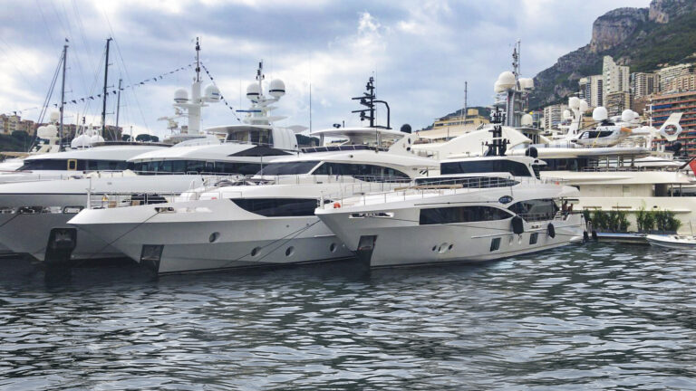 Majesty 125 AltaVita And Majesty 100 Svetlana At Monaco Yacht Show 2018