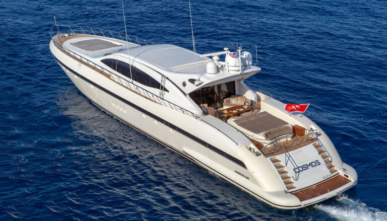 Mangusta Yacht COSMOS I - Aerial Shot
