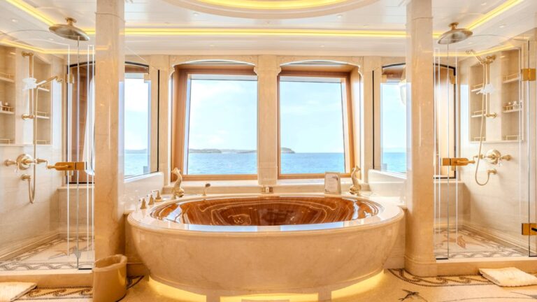Master Bath With Sea Views