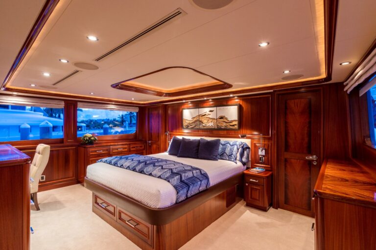 Master Stateroom With Large Windows