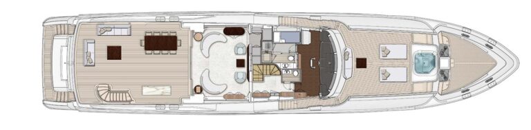 Mediterraneo 116 UPPERDECK