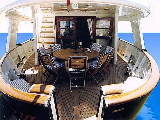 Mijaga III -  Aft Deck