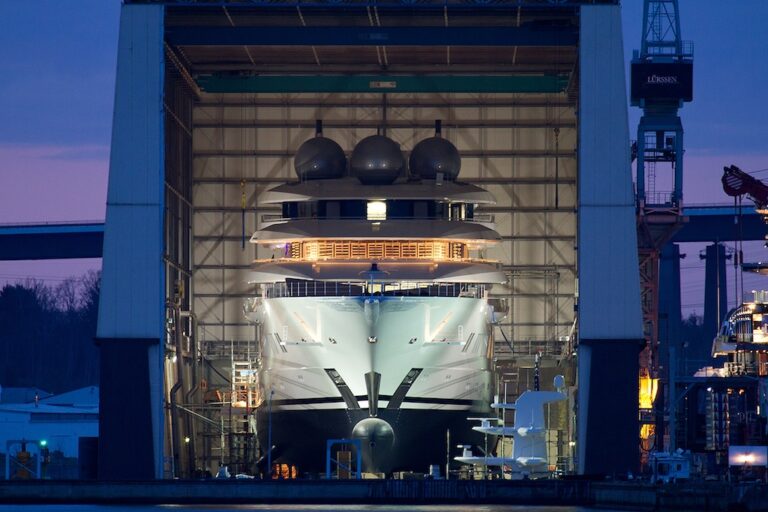 Mistral at Lurssen - Photo Andreas Jens