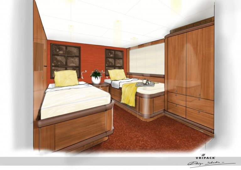 Moonen 100 yacht YN195 - Guest Cabin