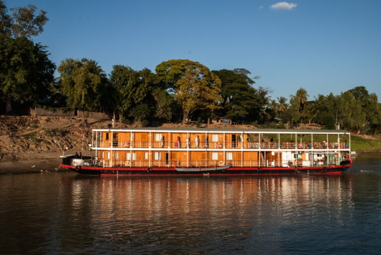 Moored On The Chindwin River