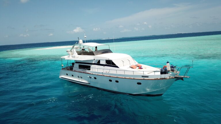Mooring Off An Atol