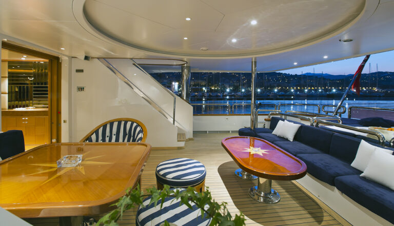 Motor Yacht DESAMIS B - Upper Aft deck