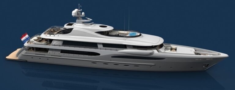 Motor Yacht Imagine - Amels Limited Edition 212 yacht with exterior by Tim Heywood