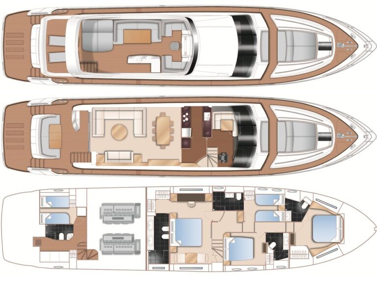 Motor Yacht LA VIE - Layout