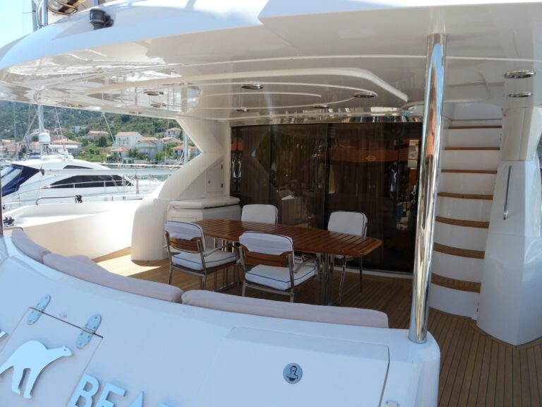 Motor Yacht LUCKY BEAR -  Aft Deck